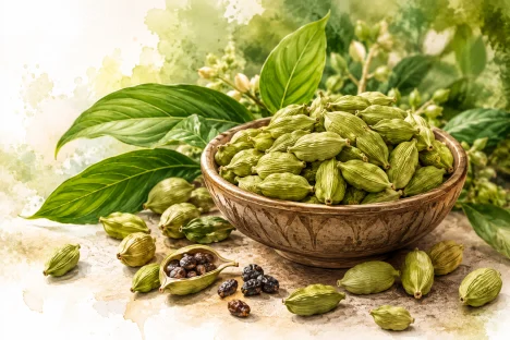 Bienfaits de la cardamome : l'épice reine de l'Inde
