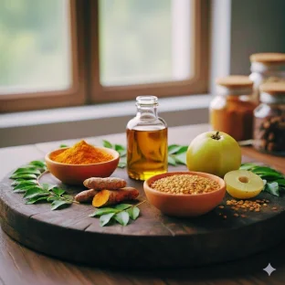 Le secret capillaire indien : quand les épices de votre assiette subliment vos cheveux