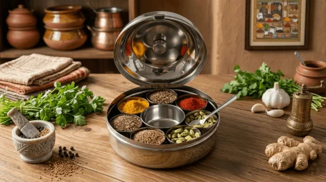 Masala dabba : la boîte à épices indienne et les 7 épices essentielles