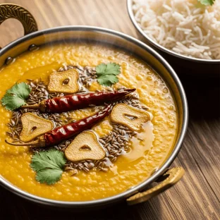 Recette dal tadka : lentilles indiennes authentiques