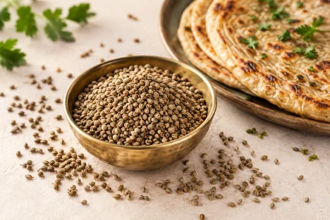 Ajwain (carvi indien) : la petite graine qui parfume les paratha
