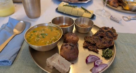 Le fameux dal bati churma, plat phare du Rajasthan