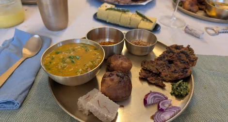 Le fameux dal bati churma, plat phare du Rajasthan