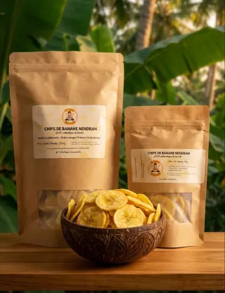 Produit Chips de banane Nendran du Kerala Image