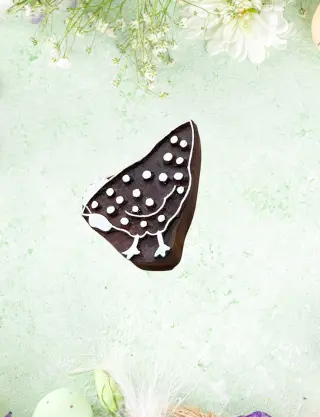 Product empty hen with dots Image