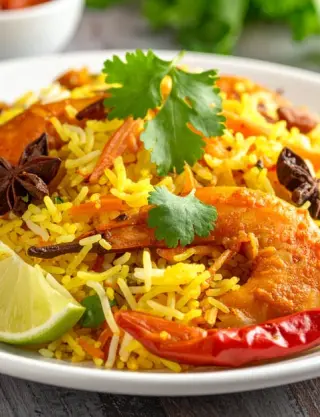 Produit Crevettes Biryani Image