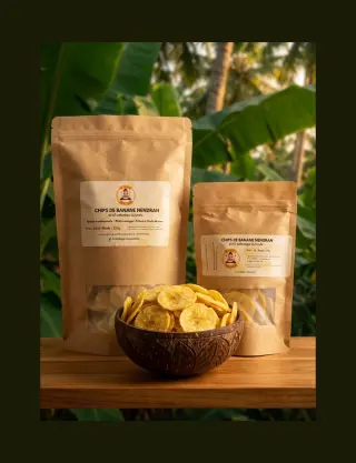 Produit Chips de banane Nendran du Kerala Image