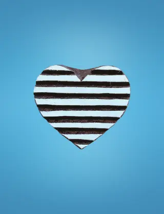 Produit Cœur rayé Image