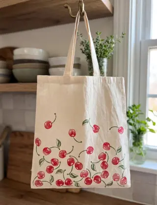 Produit Tote bag Cerises Image