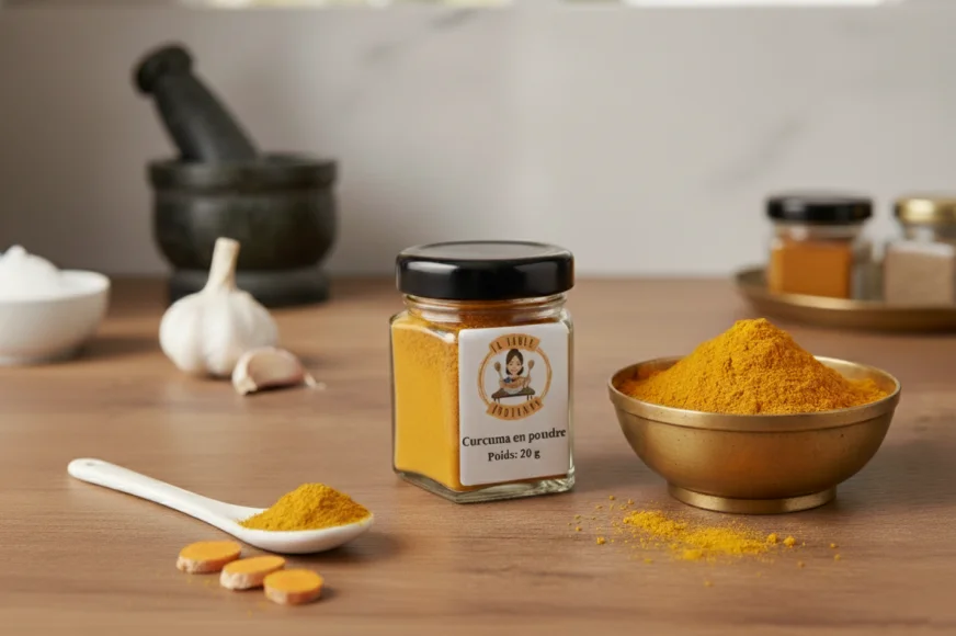 Curcuma en poudre