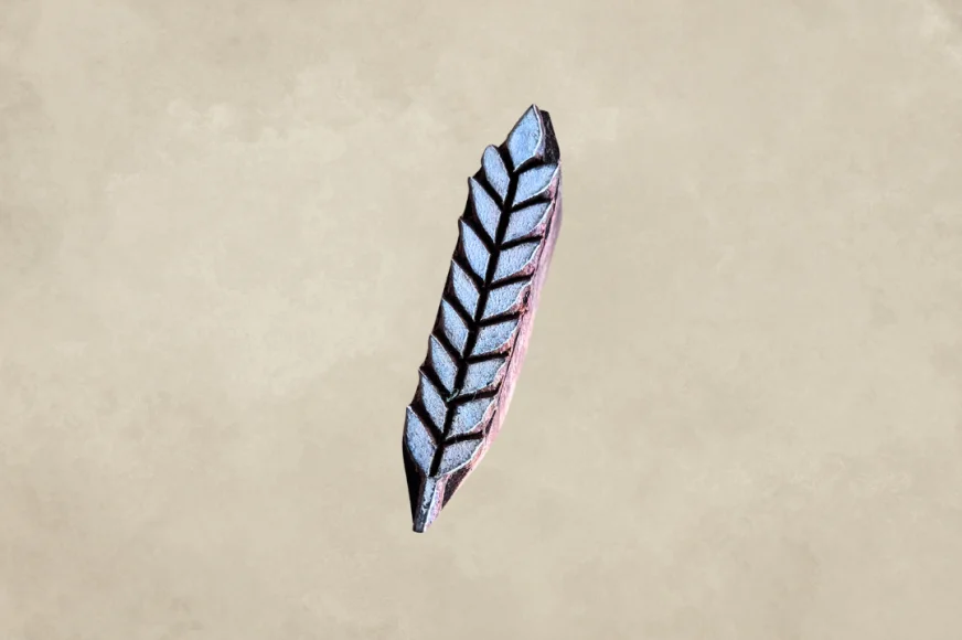 Récolte de blé géométrique