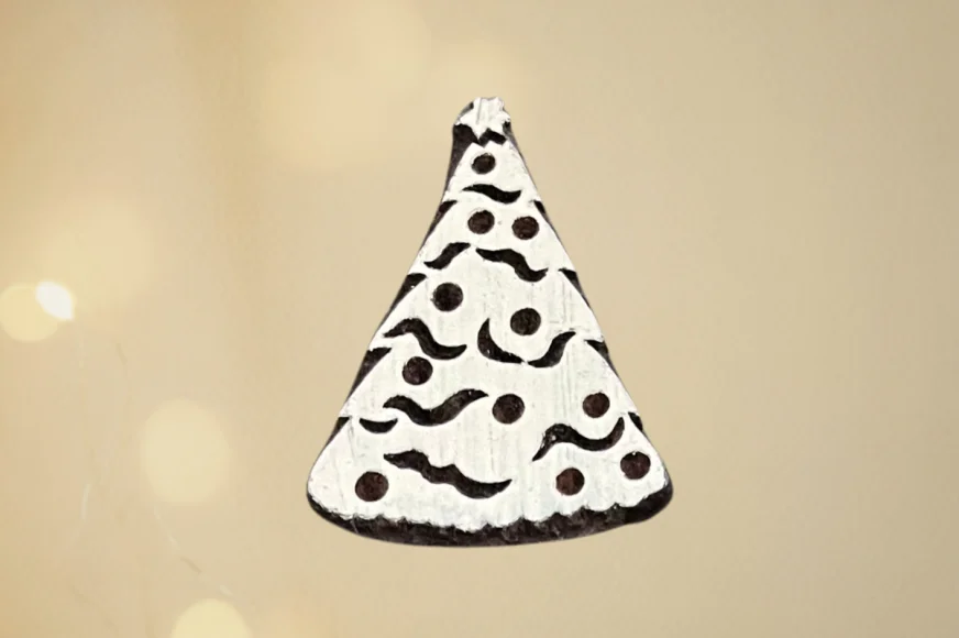 Weihnachtsbaum mit Lichtern