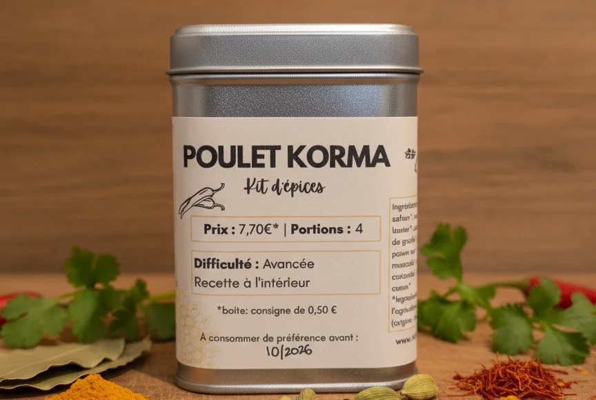 Poulet korma