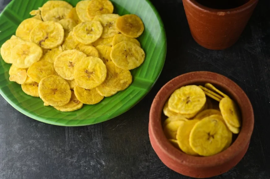 Chips de banane Nendran du Kerala