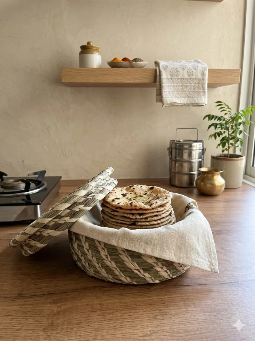 Cestino del pane in sabai