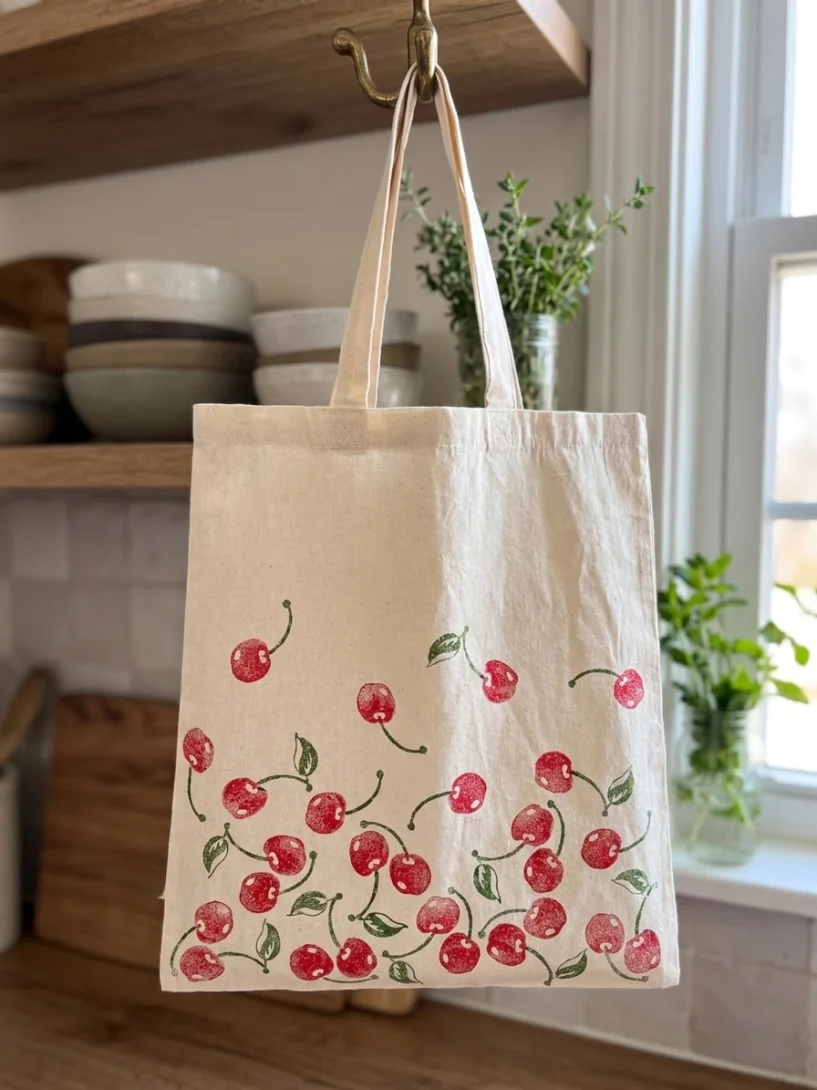 Tote bag Cerises