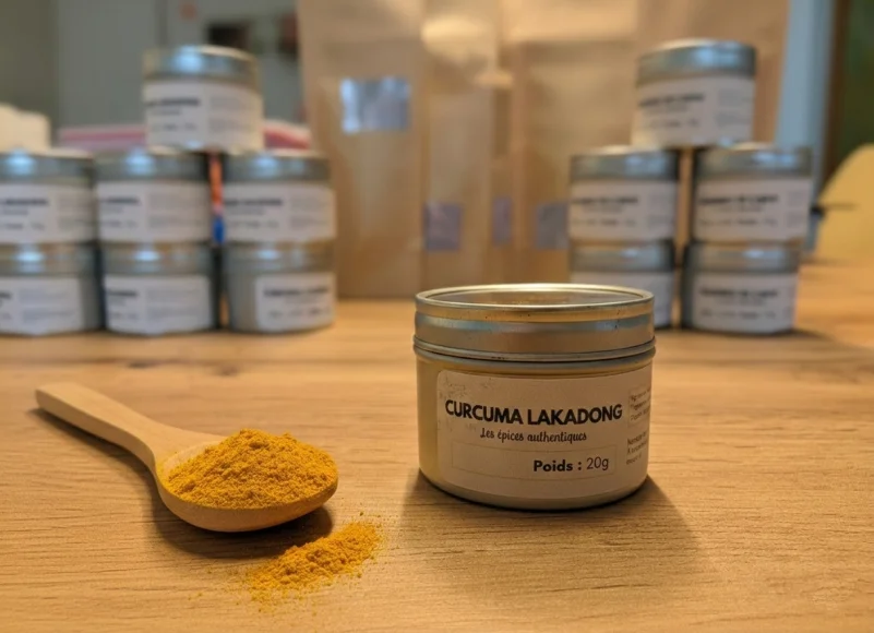 Curcuma Lakadong in polvere