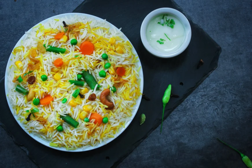 Pulao alle verdure