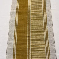 Chemin de table Madhurkathi moutarde