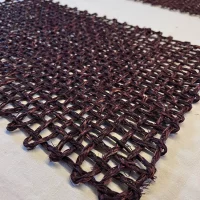 Sets de table en herbe sabai marron (lot de 2)