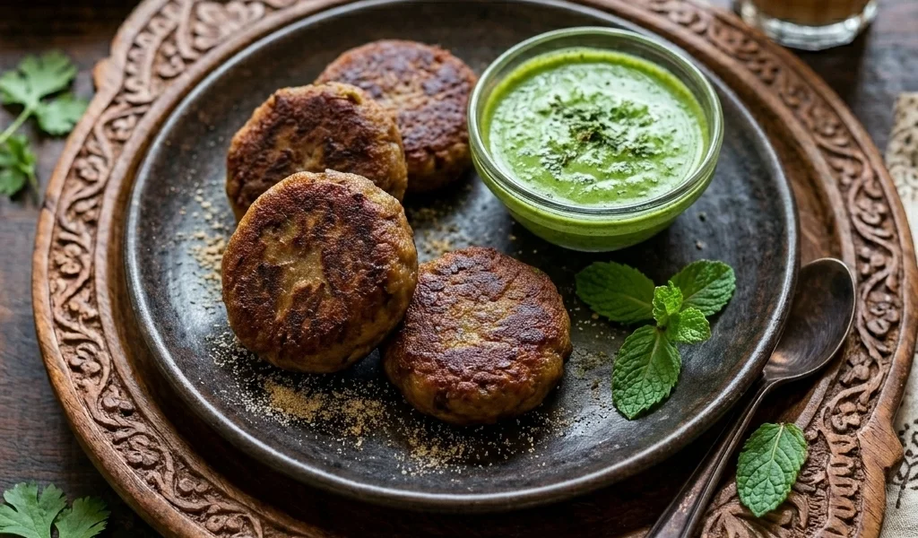 Red Bean Galouti Kebab