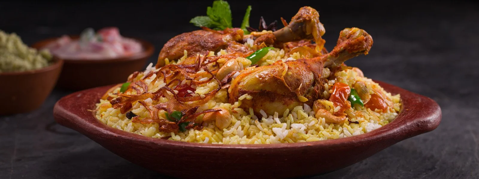 Biryani de pollo