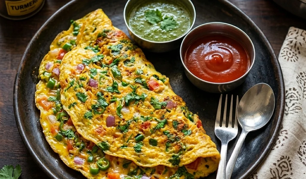 Masala Omelette