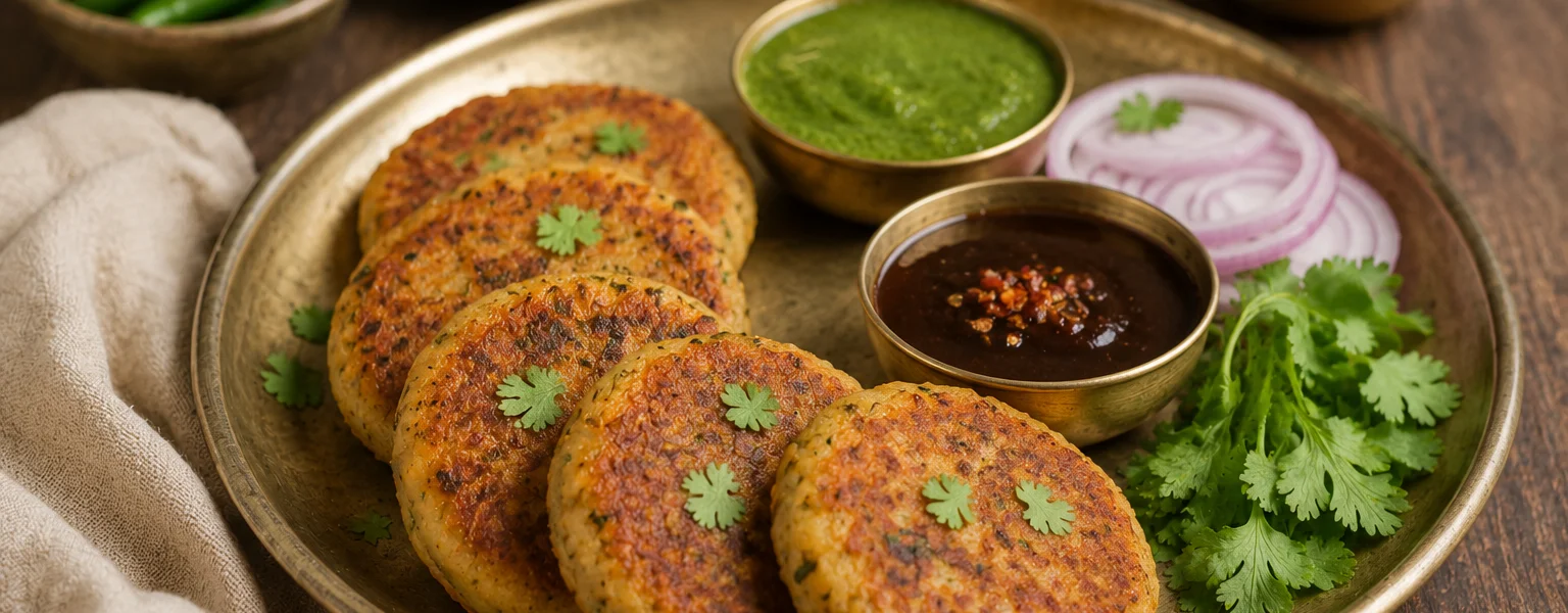Aloo Tikki (Galettes de Pommes de Terre Indiennes)
