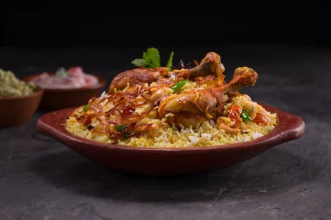 Biryani de pollo