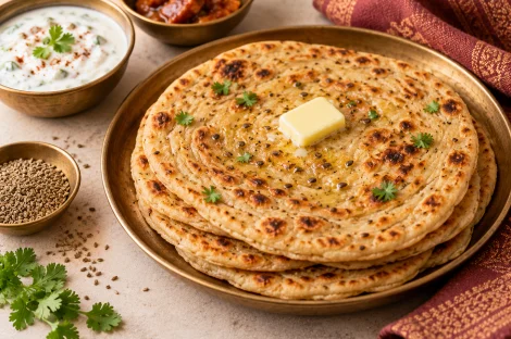 Paratha all'Ajwain