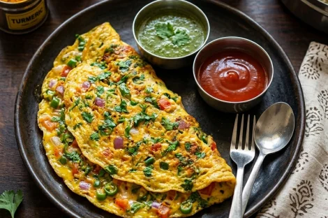 Masala Omelette