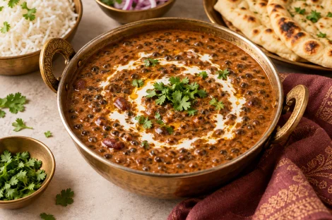 Dal Makhani - Lentilles Noires Onctueuses au Beurre
