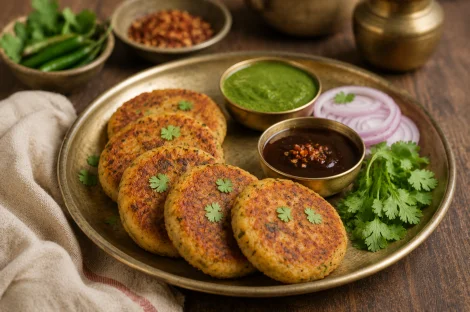 Aloo Tikki (Galettes de Pommes de Terre Indiennes)