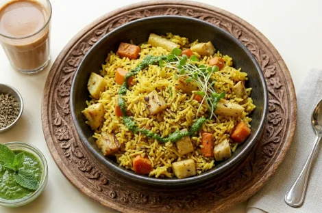 Tehri des Vosges - Riz aux Racines et Curcuma