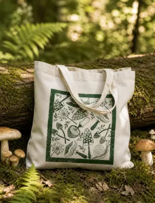 Produit Tote bag Champignons forestiers Image