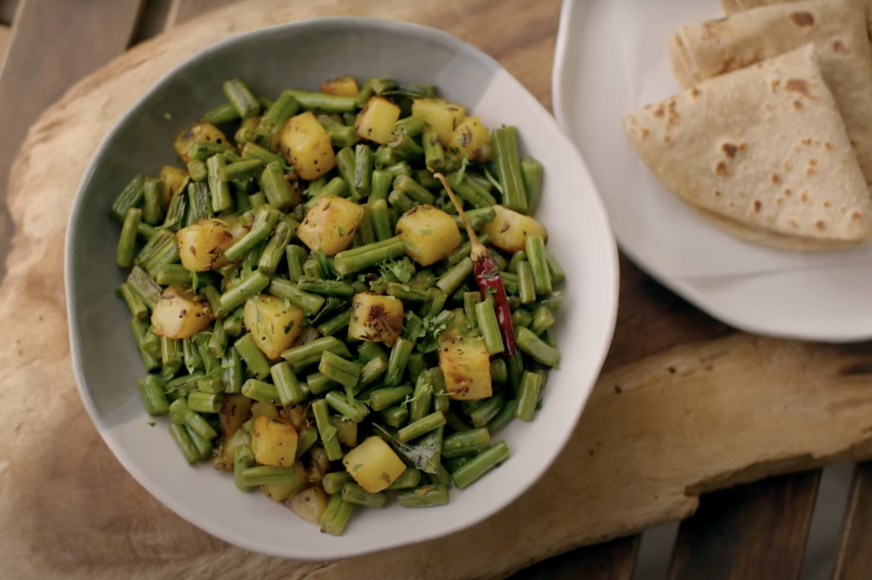 Haricots et patates