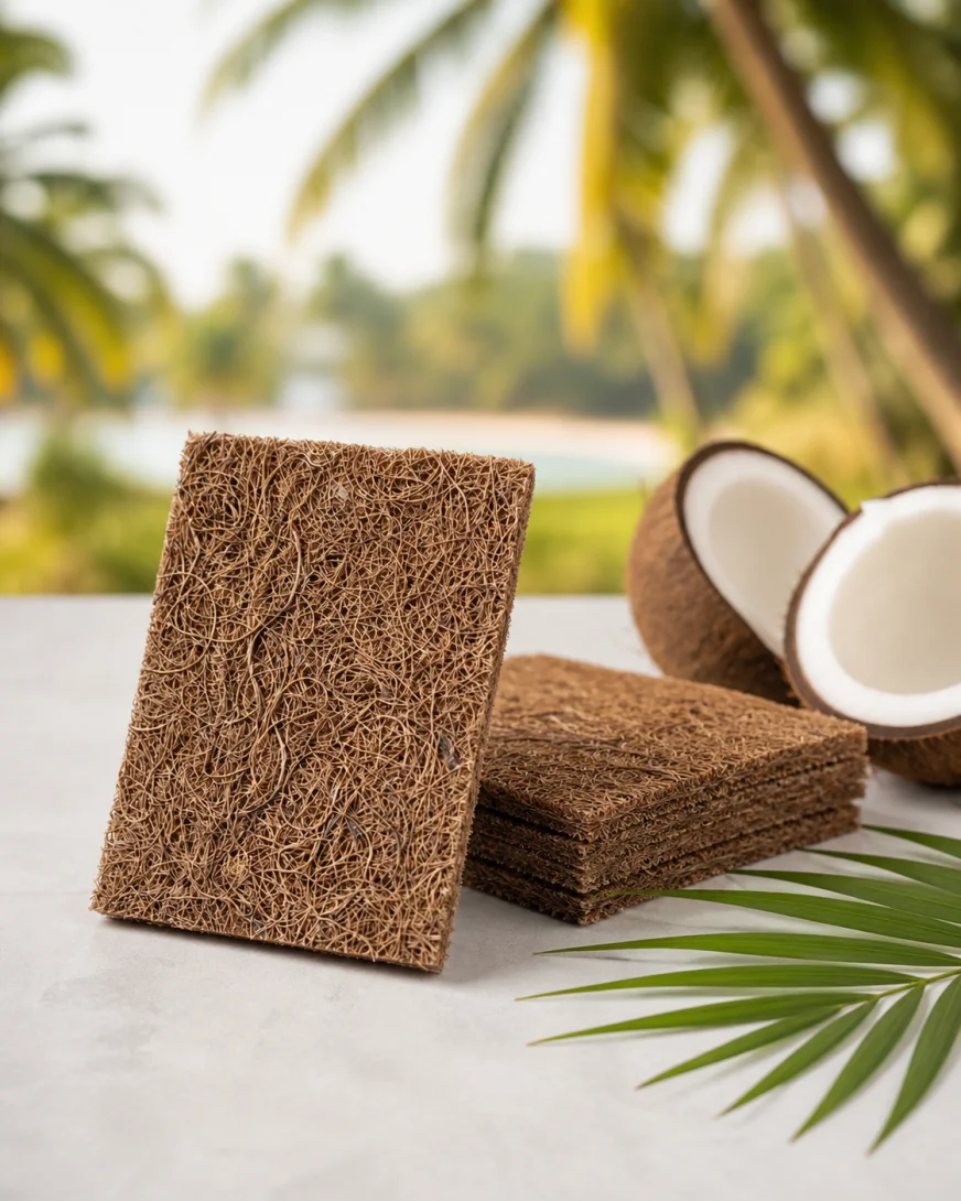 Éponges en fibre de coco (lot de 5)