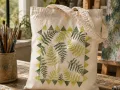 Tote bag Fougères encadrées