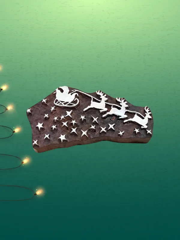 La slitta stellata di Babbo Natale