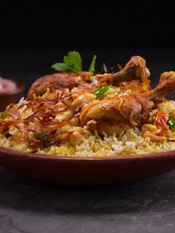 Hähnchen-Biryani